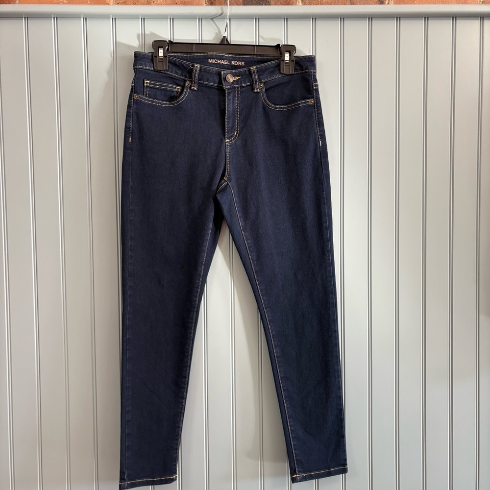 Michael Kors Dark Wash Stretchy Skinny Jeans